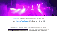 Desktop Screenshot of leemagnet.org